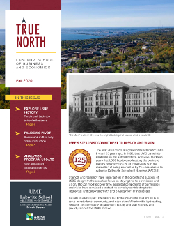 True North, Fall 2020 newsletter cover