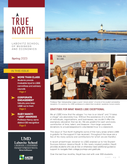 True North newsletter Spring 2023 edition cover