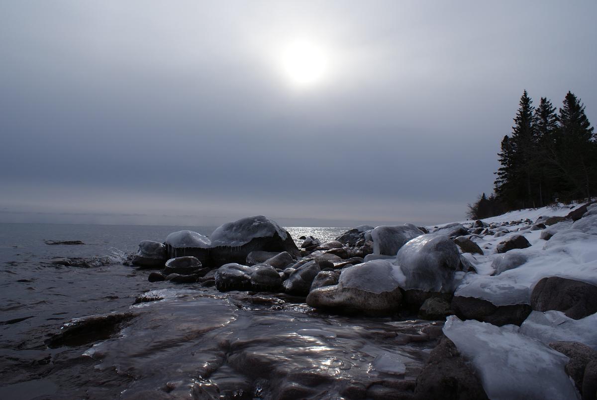 Lake Superior winter