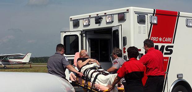 Medical Transfer Patient Ambulance