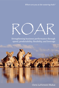 Cover of Mahai's new book, ROAR.